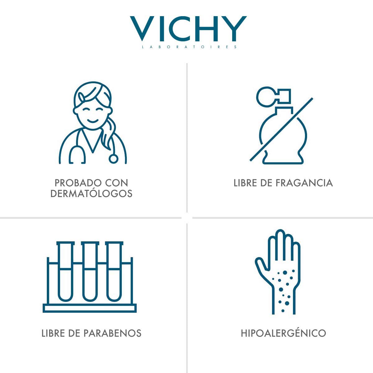 Protector Solar Facial Vichy Toque Seco FPS 50+ 50ml