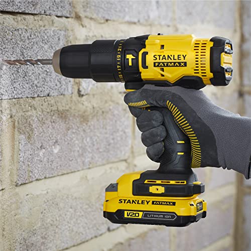 STANLEY Rotomatillo Inalámbrico 20V con 2 Baterías SCD711C2K