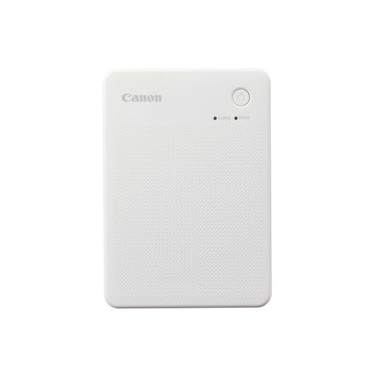 Canon Impresora portátil SELPHY QX20: impresión por sublimación con Wi-Fi Desde tu Dispositivo Inteligente. 2 formatos de impresión con Adhesivo extraíble y Carga USB-C - Blanco (sin Tinta/Papel)