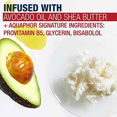 Aquaphor Mascarillas reparadoras para pies, calcetines hidratantes para pies secos, tratamiento hidratante para el cuidado de los pies con aceite de aguacate y manteca de karité, paquete de 6