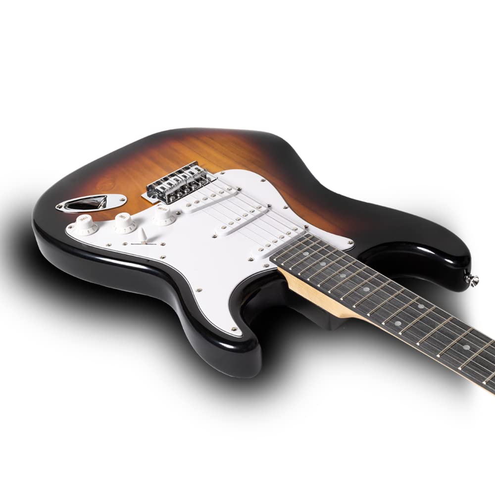 Guitarra Eléctrica Deviser L-g1, Sombreada Con Funda Y Cable