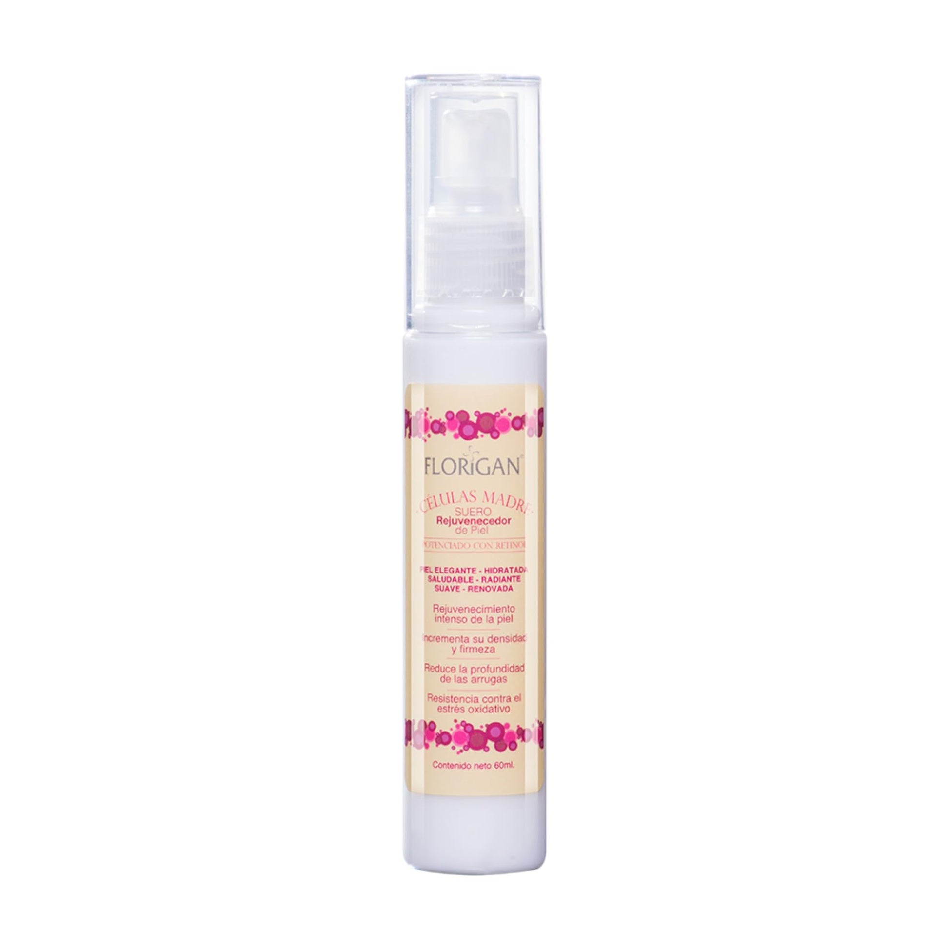 Suero Rejuvenecedor Células Madre 60ml. FLORIGAN