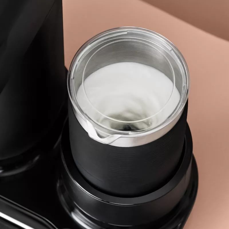 Cafetera Mr. Coffee Negra 4 en 1 con Espumador y Vaso