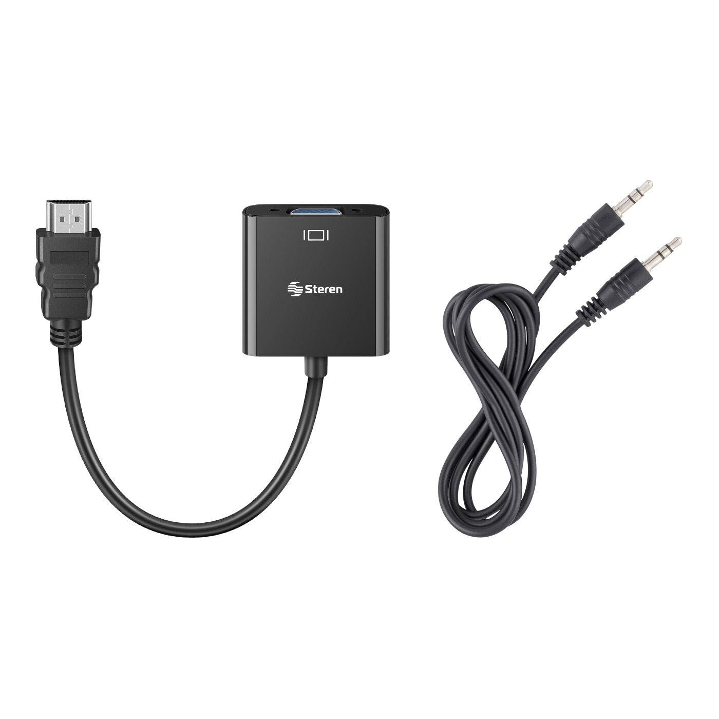 Steren 208-151 Convertidor HDMI a VGA para PC