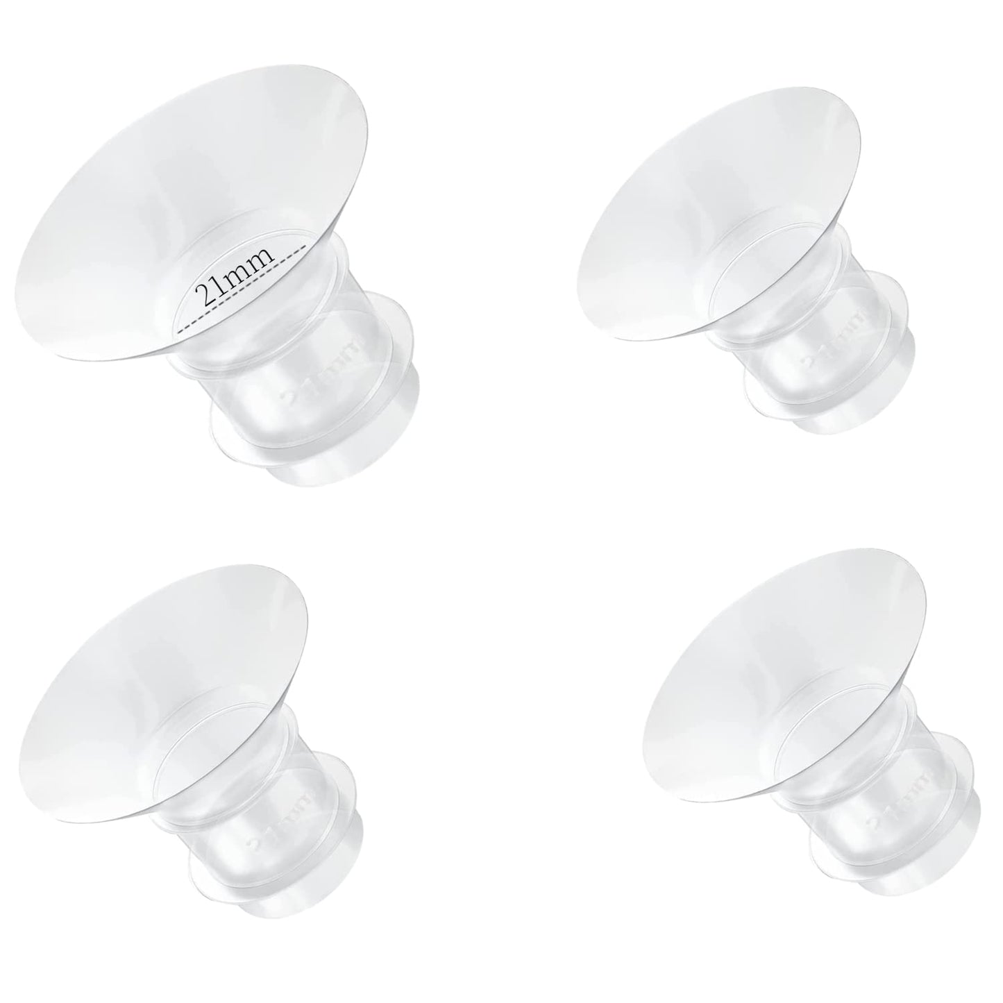 Inserto de brida de silicona de 21 mm, 4 piezas, compatible con S9/S10/S12/S4DW (21 mm)