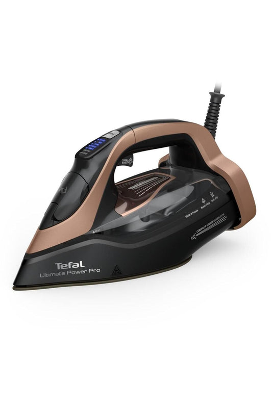 Plancha de Vapor Tefal Ultimate Power Pro Azul con Bomba de 3200 W y Filtro Micro Calc