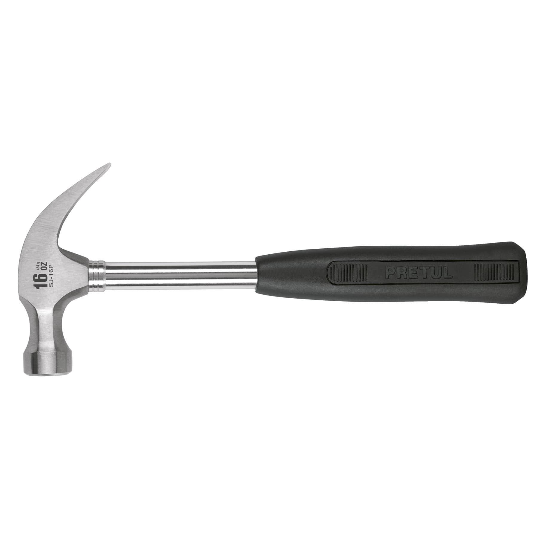 Martillo Pretul Pulido Uña Curva 16 oz Mango Tubular