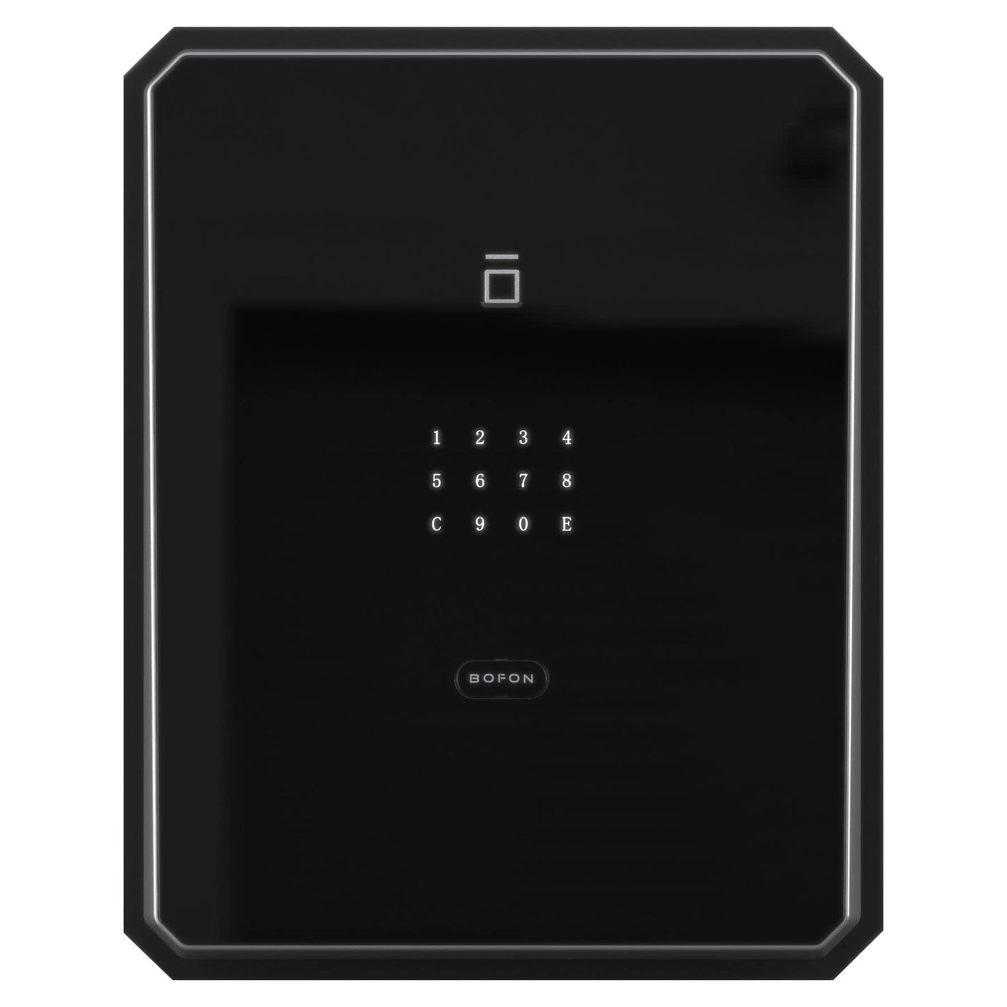 BOFON Caja Segura para el Hogar Con Llave y Contraseña de Huellas Dactilares, Biométrica, Serie W, 2.1 Pies Cúbicos
