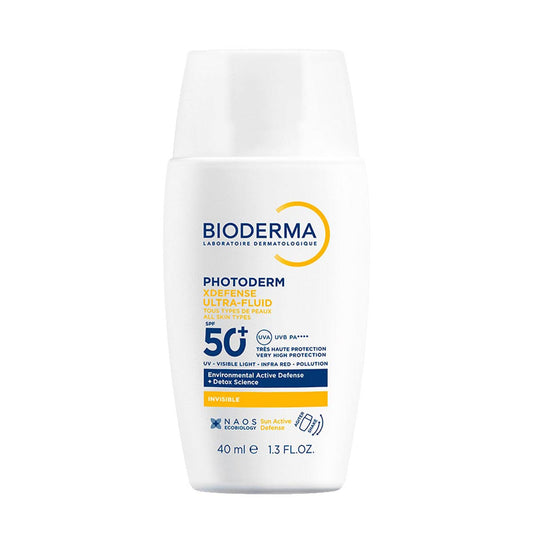 Bloqueador Solar Facial BIODERMA Neutro Ultra Fluido Photoderm XDefense FPS 50+ Detox Diario