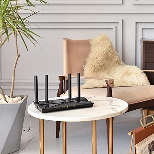 TP-Link WiFi 6 AX1800 WiFi Router - 802.11ax Router, Gigabit, Dual Band, OFDMA, MU-MIMO, Funciona con Alexa (Archer AX23)