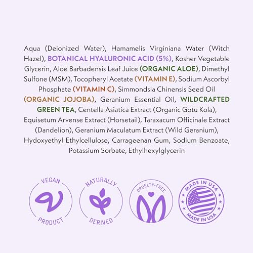 Hyaluronic Acid Serum 2 oz - Vegan Professional Hydrating Formula - Plump Skin Instantly - Wrinkle Filling - Visible Results or Money-Back - Eve Hansen