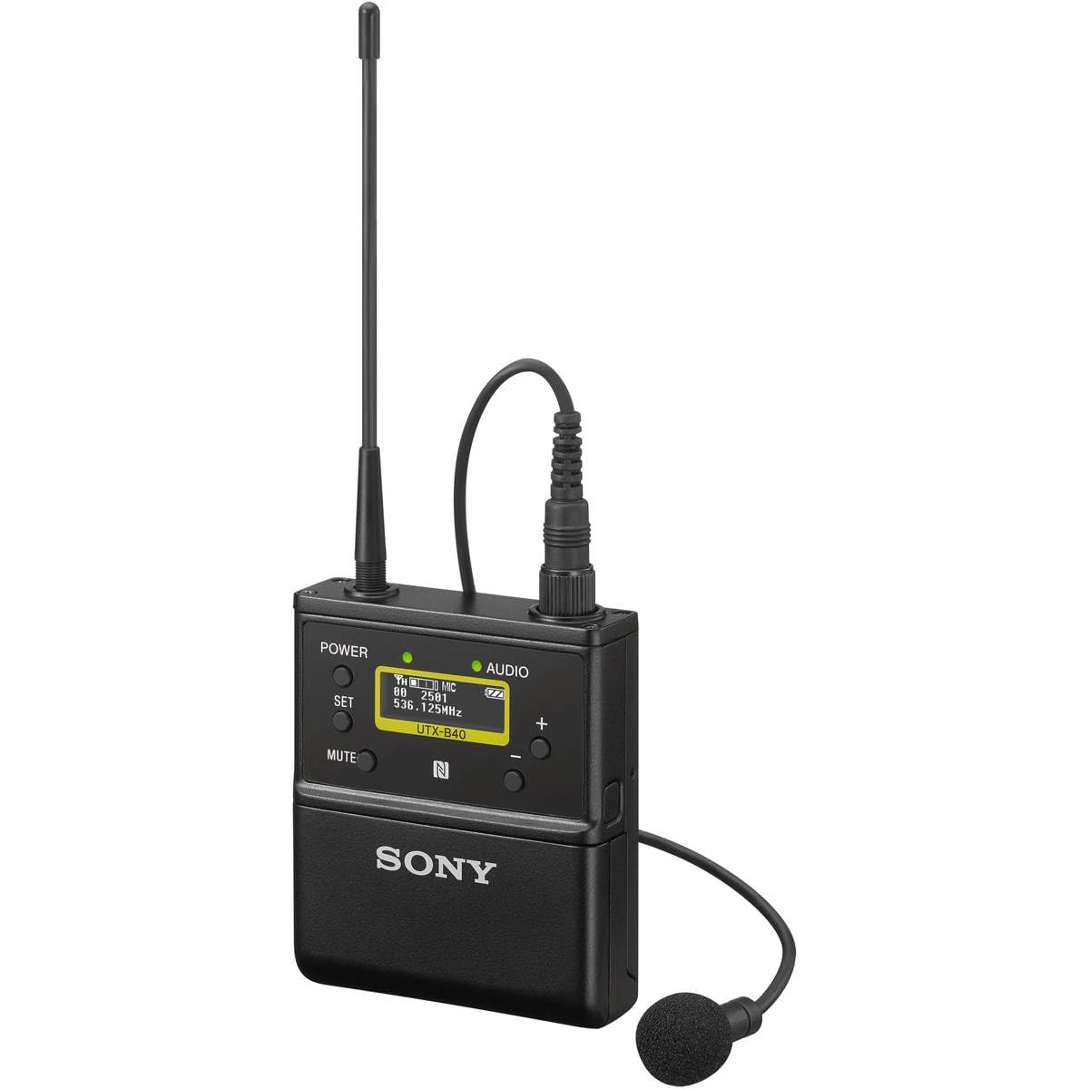 Sistema de Micrófono Inalámbrico Sony Negro de Talla Única