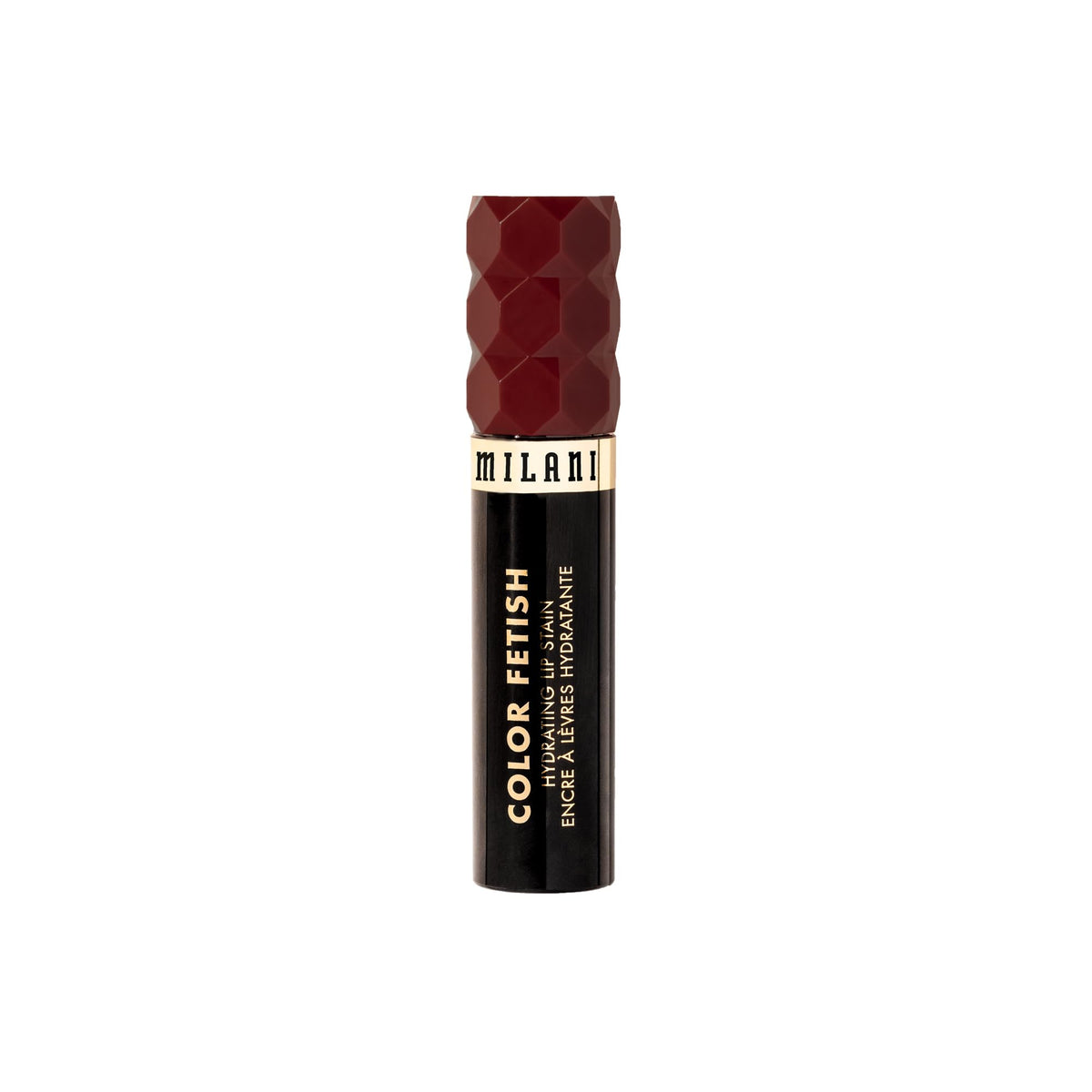Milani Labial Liquido Color Fetish Hydrating Lip Stain Tono 120 Mahogany Mami