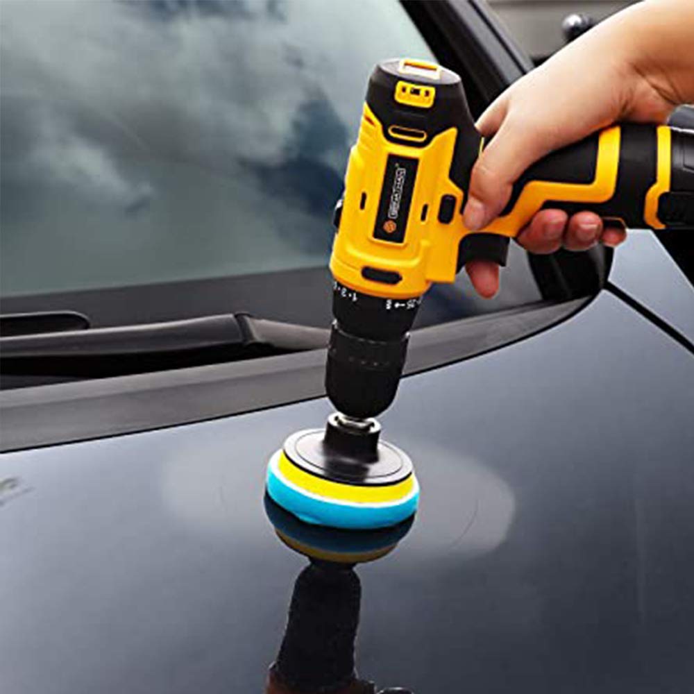 Set de Almohadillas de Esponja Yundobop Varias para Pulir Coche 22 Piezas