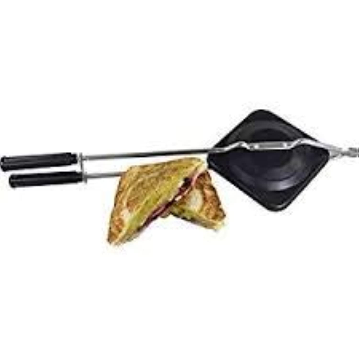 DBY - tostador de sándwich de aluminio antiadherente, 15.5 pulgadas de largo x 5.6 pulgadas de ancho x 1 pulgadas de alto, fácil limpieza, ahorra tiempo y dinero