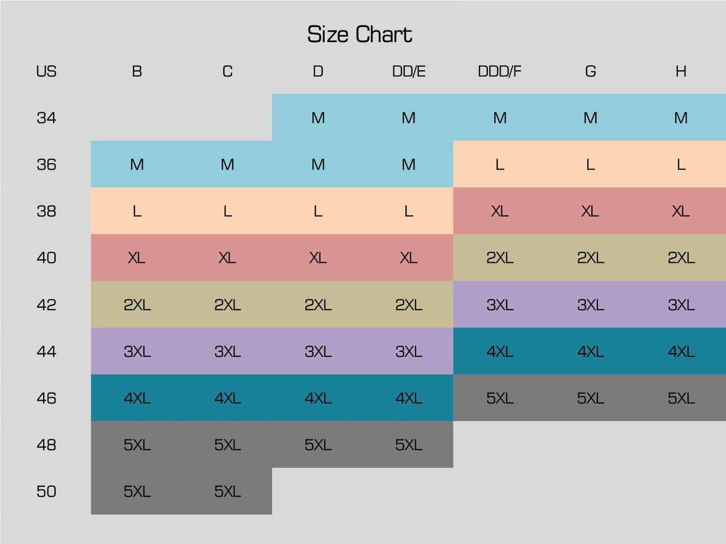 Brasier de Lactancia Suekaphin Negro Talla Grande para Mujer