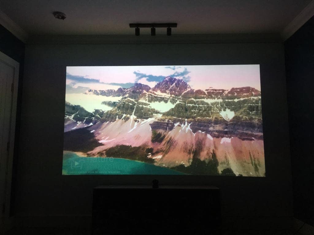 Smarter Surfaces - Pintura de visualización para proyector de alto contraste de 48 pies cuadrados | Pintura de visualización HD 4K 8K, color gris claro para cine en casa y juegos, diseñada para salas