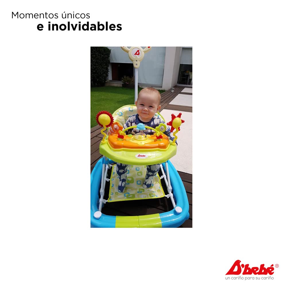 Andadera Mecedora D´BEBÉ Rosa Convertible para Bebé