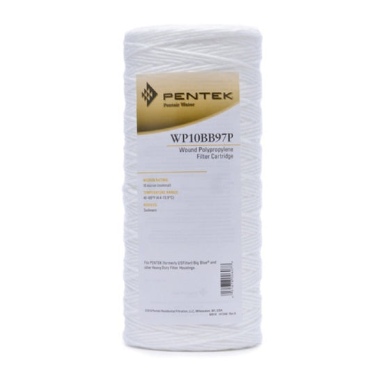 Pentek WP10BB97P Filtro de agua de polipropileno micro herida de 25,4 cm