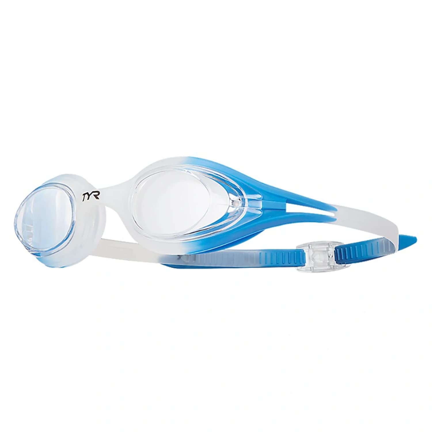 Anteojos de Natación TYR Hydra Flare Transparente Azul para Adultos