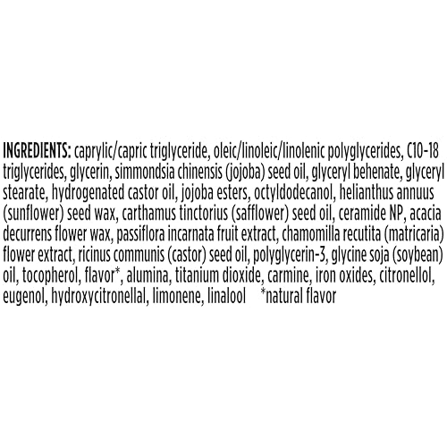 Burt's Bees Overnight Intensive Lip Treatment, Moisturizing Lip Care, Passionfruit & Chamomile, 100% Natural, 0.25 Ounce