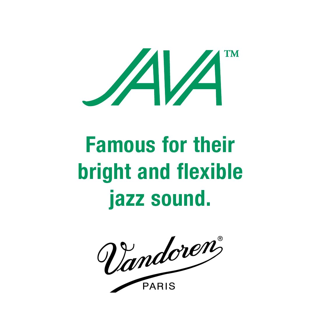 Vandoren SR2625 Cañas de saxo alto JAVA Fuerza 2.5; caja de 10