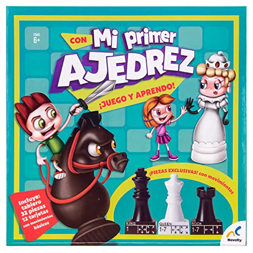 Juego de Mesa Novelty Corp Ajedrez Maestro Infantil para Niños