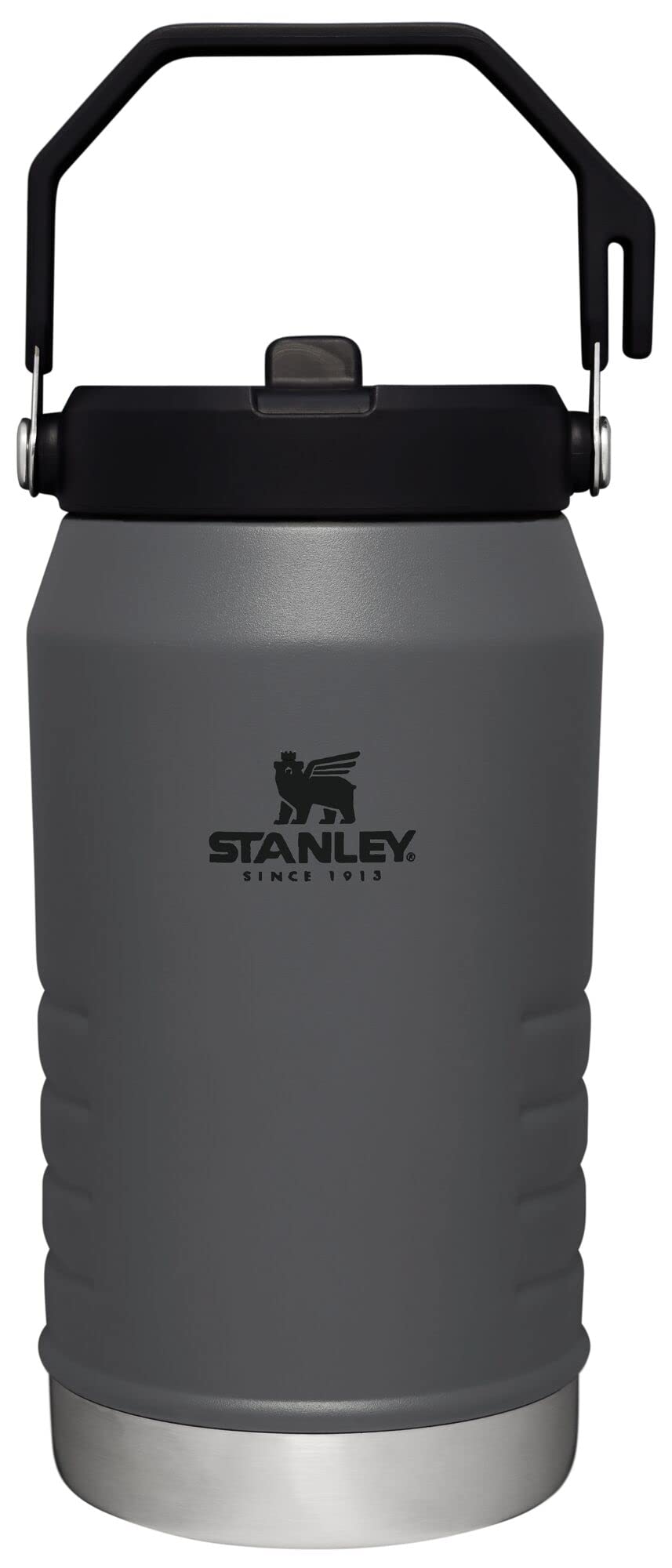 Jarra Stanley IceFlow Carbón con Asa y Tapa Giratoria 64 Onzas Resistente a Fugas
