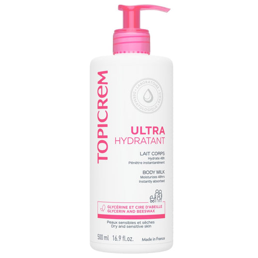 Leche Corporal TOPICREM Ultra Hidratante Pieles Secas y Sensibles