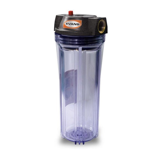 Porta Filtro Evans Transparente Big Blue Para Cartuchos 2.5x10