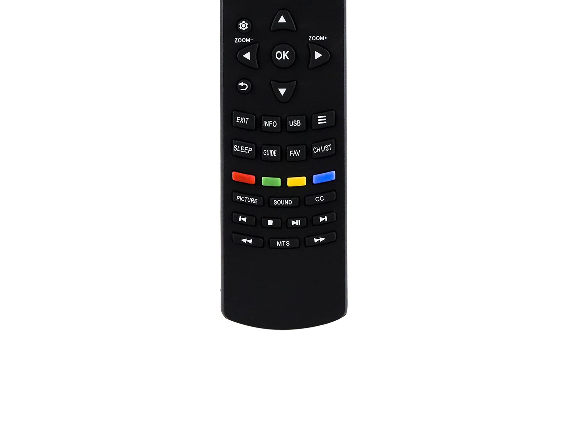 CONTROL EXPERT Control Remoto HK Pro JVC Atvio Speler Aiwa EVL Smart TV con botón de Netflix y Youtube Modelo: RC311S, Control Directo