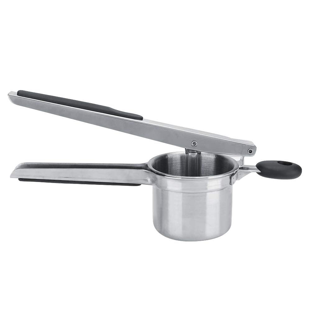 Picadora Manual de Alimentos Acero Inoxidable Herramienta Desmontable para Tomates y Zanahorias