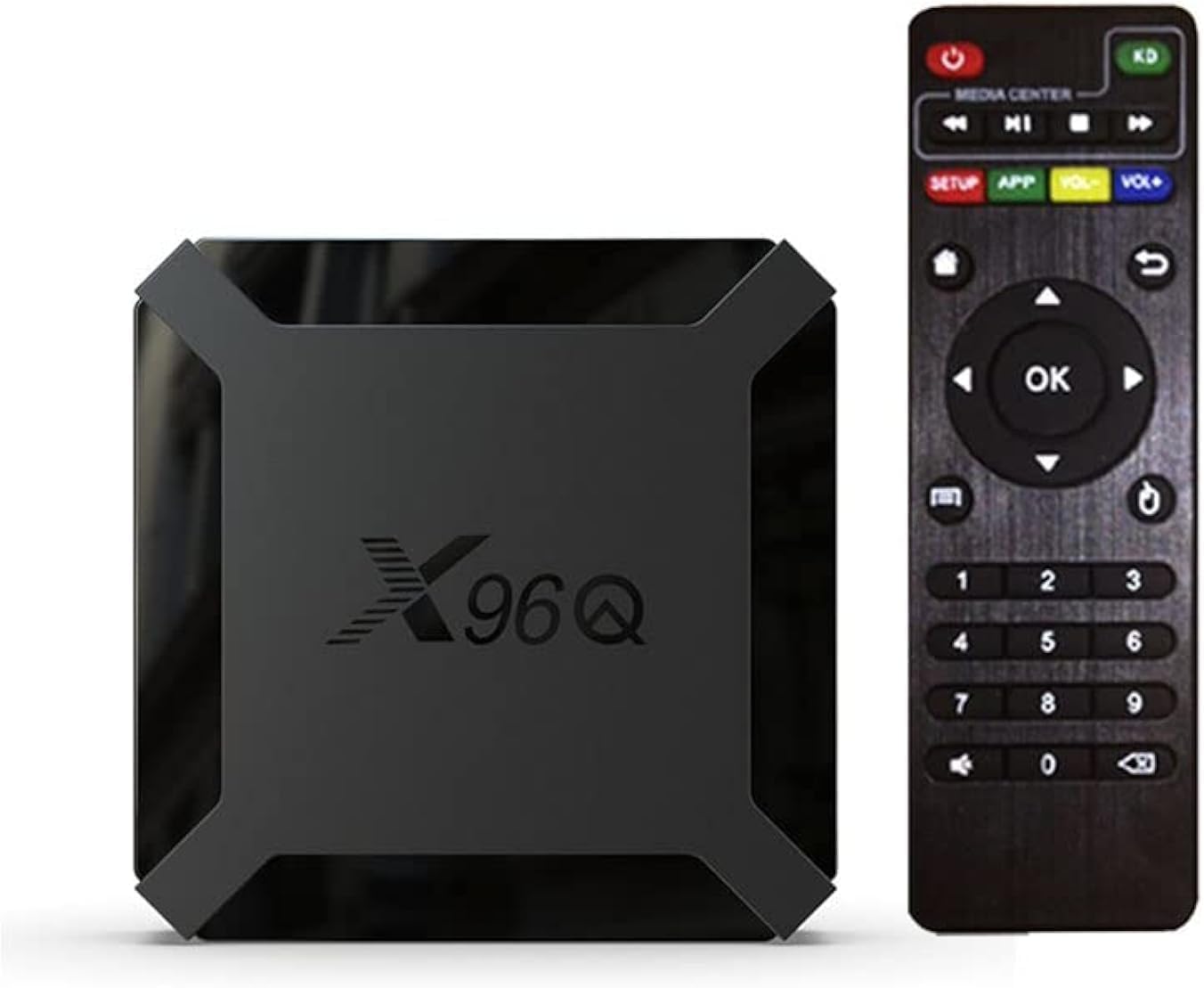 IQ STORE Caja De TV Android Box 2gb Ram 16gb 1000 Canales Inlcluidos Color: Negro Y Servicios de Streamng incluidos