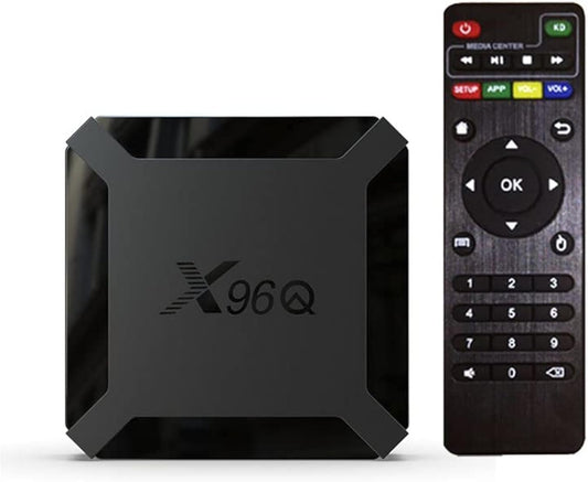 IQ STORE Caja De TV Android Box 2gb Ram 16gb 1000 Canales Inlcluidos Color: Negro Y Servicios de Streamng incluidos