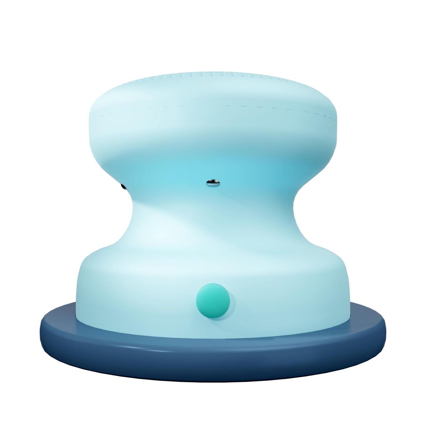 Cellhelmet Bar Audio Mini Mag Altavoz inalámbrico magnético compacto con audio potente, resistencia al agua IPX5, batería de 6 horas y montaje compatible con MagSafe en azul cielo y azul real