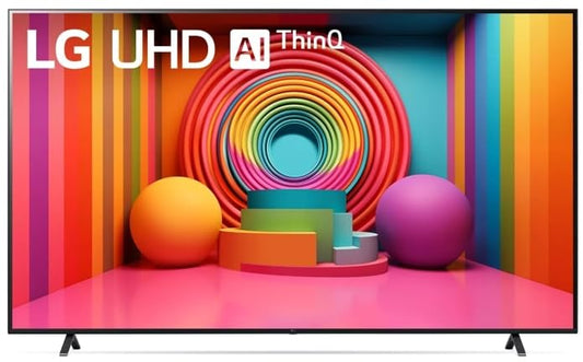 LG Television Smart TV de 65 Pulgadas Class UT7550 Series 4K UHD Smart webOS TV Game Optimizer | Filmmaker Mode | Funciona con Asistente Google y Alexa 65UT7550AUA (Reacondicionado)