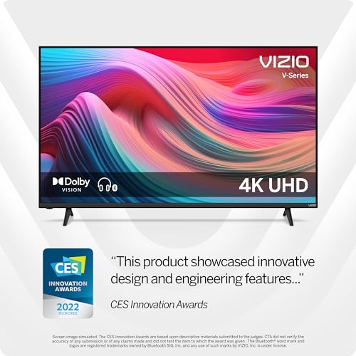 Smart TV LED 4K UHD Vizio 50 Pulgadas con Apple AirPlay y Chromecast Integrados en Negro, Modelo 2021