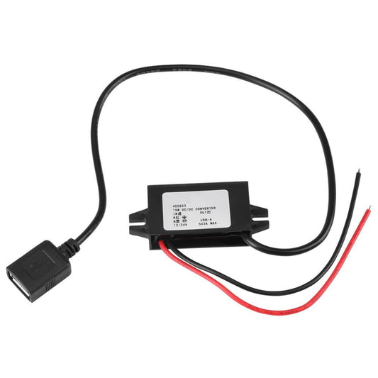Convertidor de Voltaje Reductor Tangxi USB 5V Negro para Hombre