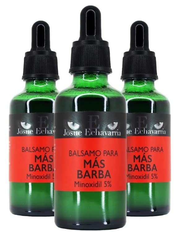 Loción Minoxidil 5% Bergamota para Barba y Cabello Unisex
