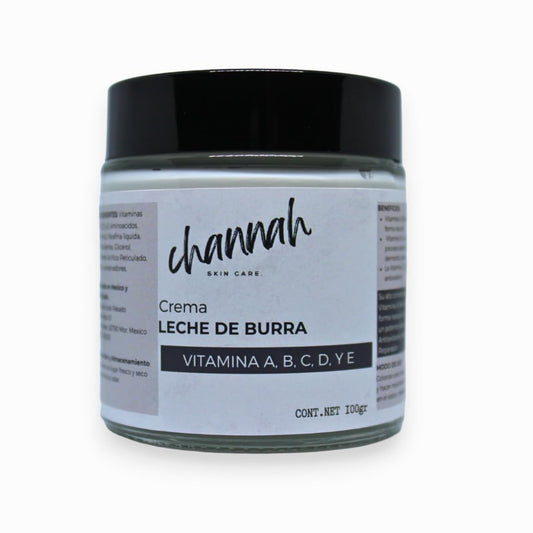Crema Leche de Burra 100gr con Retinol y Vitaminas A, B, C, D y E - Alto Contenido en Vitamina A