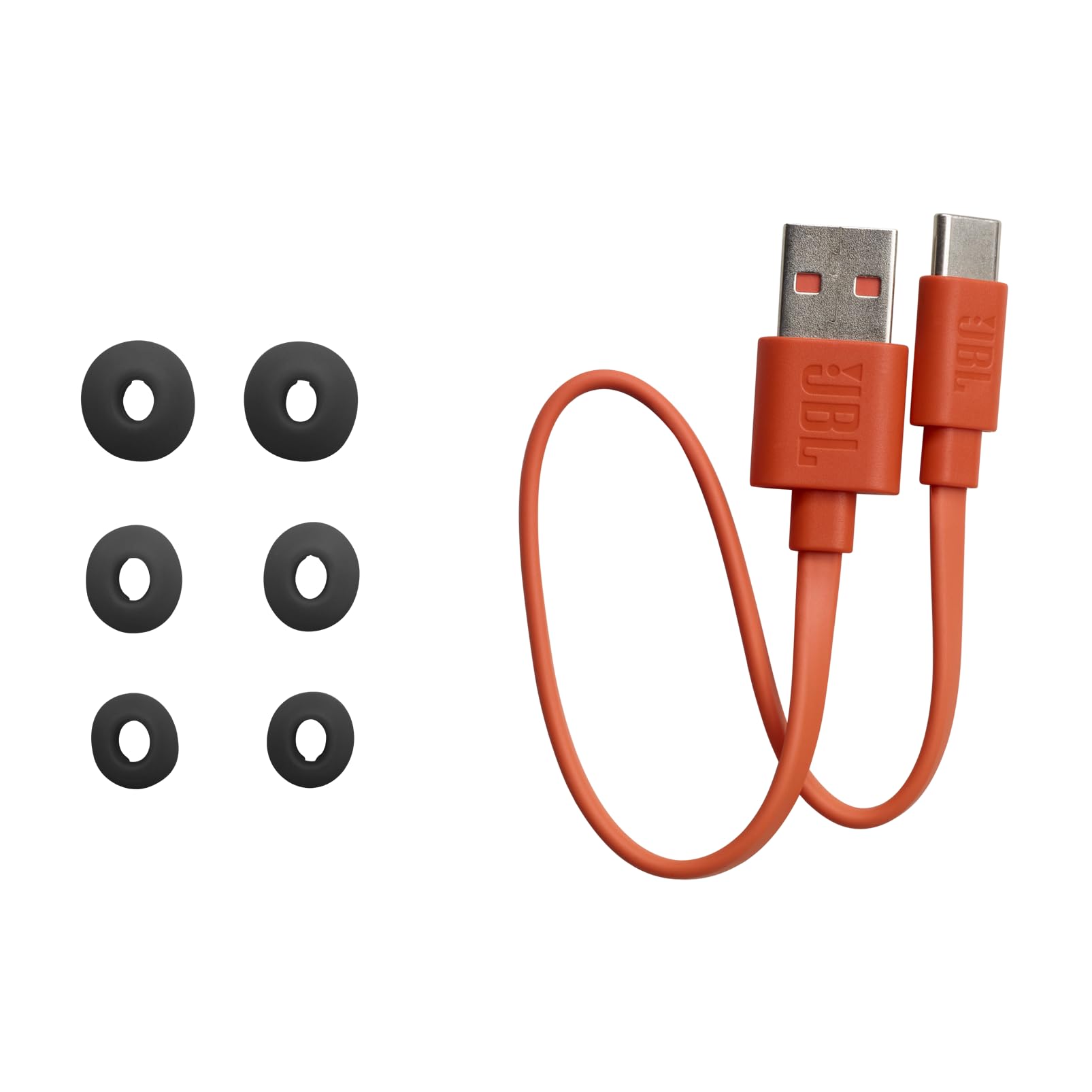 JBL Vibe Buds Audífonos Inalámbricos Bluetooth, Drivers 8mm, Reproducción 32 Horas, Resistentes al Agua y al Polvo IP54 - Negro