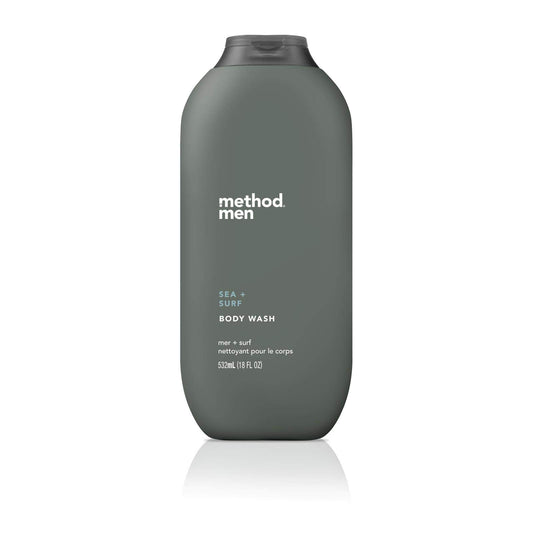 Method Men, Body Wash, Sea + Surf, 18 fl oz (532 ml)