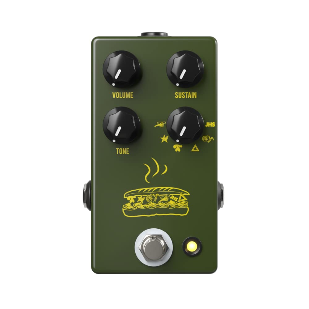 JHS Pedals JHS Muffuletta Fuzz, verde militar, (MFG)