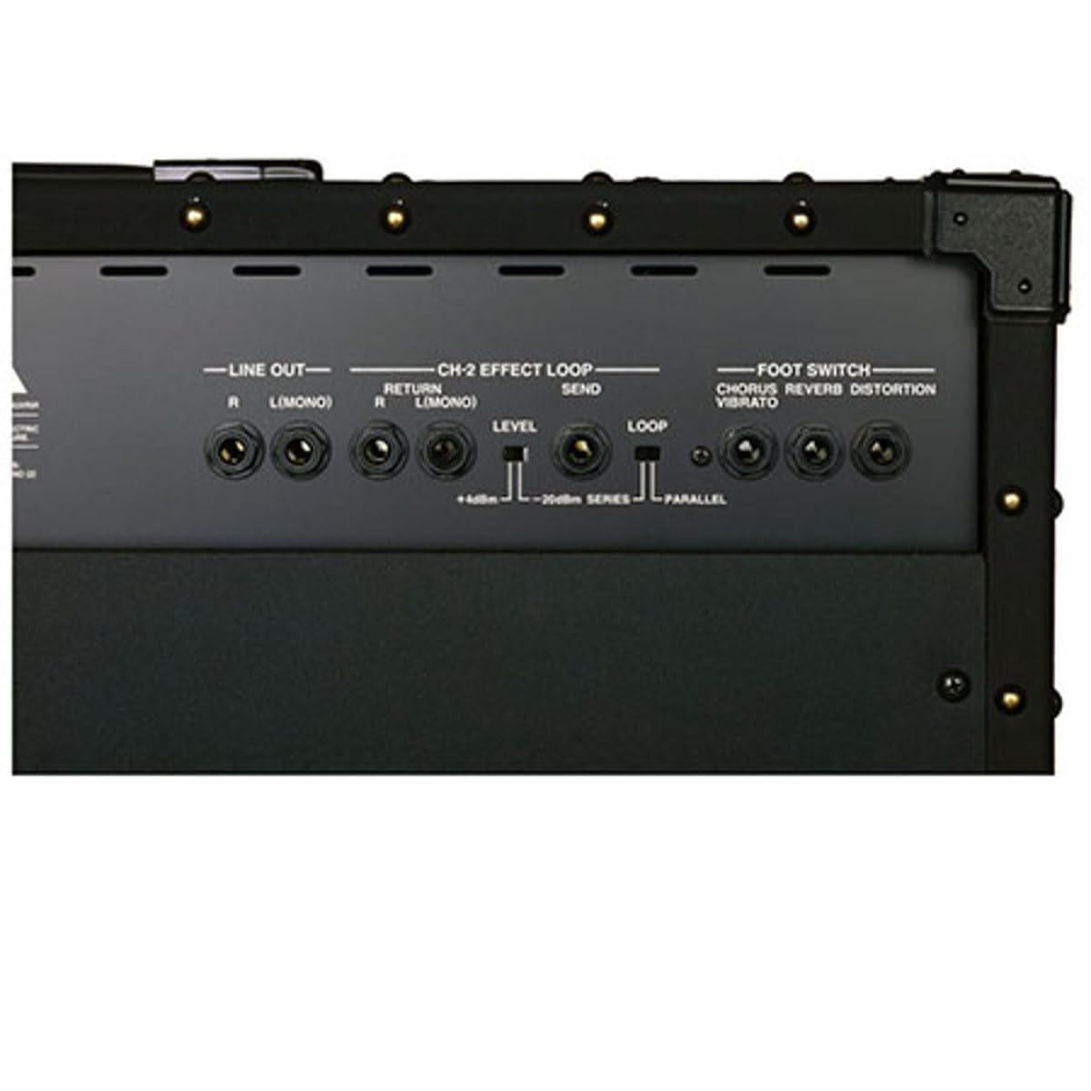 Roland JC-120 Jazz Chorus - Amplificador de guitarra estéreo de 120 vatios, altavoces duales de 12 pulgadas, ecualizador de 3 bandas por canal, bucle de efecto estéreo, tres tomas de pedal