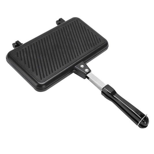 Healvian Molde Para Sándwich Sartén Profunda Desayuno Tortilla Japonesa Sartén Para Hacer Tortillas Tostadora De Sándwich Máquina De Rollo De Huevo Casa De Multifunción Aluminio
