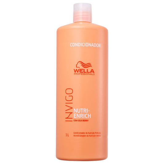 Acondicionador Wella Professionals Invigo Nutri Enrich Con Goji Berry 1 Litro