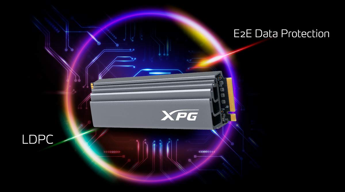 SSD Interno XPG GAMMIX S70 Negro 2TB PCIe Gen 4.4 NVMe 1.4