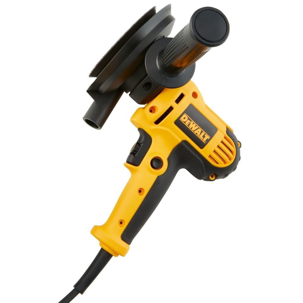 Dewalt DWE6401DS - Lijadora de velocidad variable con disco de 12.7 cm y cubierta para polvo