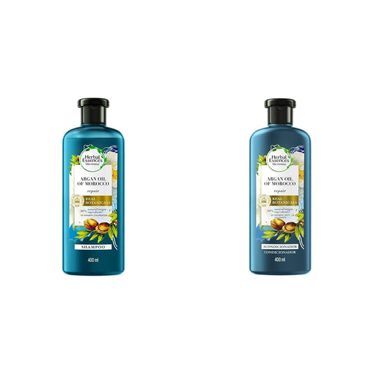 Herbal Essences Bíorenew Repair Argan Oil Of Morocco Shampoo, 400ml + Acondicionador Bio:Renew Argan Oil Of Morocco, 400 ml