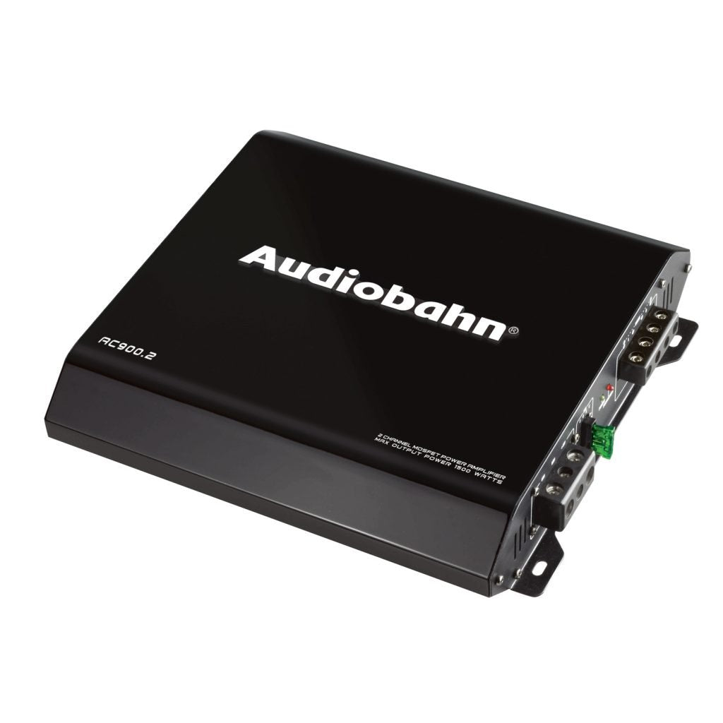 Audiobahn Amplificador de 2 Canales Color Negro
